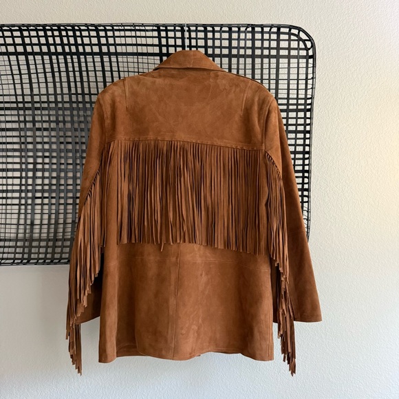 Stand studio estee fringe suede jacket - Picture 7 of 11